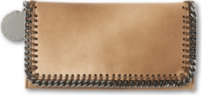 STELLA MCCARTNEY Falabella continental wallet (Fudge