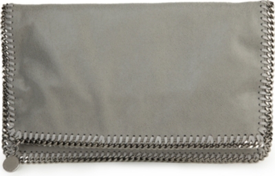 STELLA MCCARTNEY Stella falabella sd silvch clutch