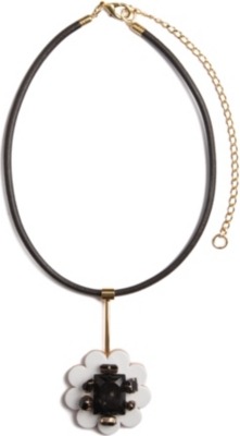 MARNI Lazer flower small necklace
