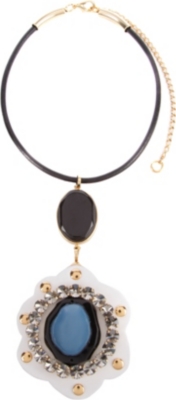 MARNI Star flower pendant necklace