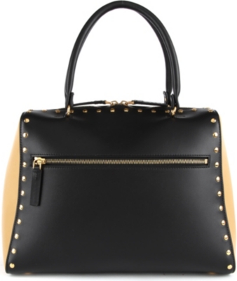MARNI Studded bi-coloured tote