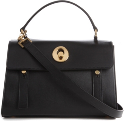 SAINT LAURENT Muse Two small leather cross-body bag