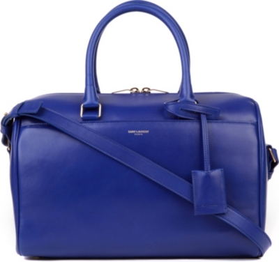 SAINT LAURENT Small leather duffle bag