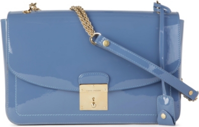 MARC JACOBS 1984 patent polly cross-body bag
