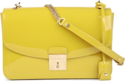MARC JACOBS 1984 patent polly cross-body bag