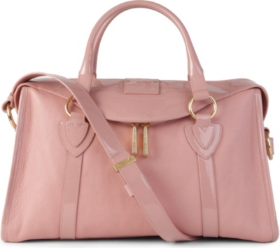 MARC JACOBS Welling pat classic leather tote