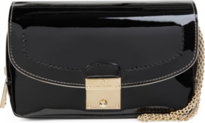 MARC JACOBS Bijoux patent leather clutch
