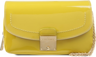 MARC JACOBS Bijoux patent leather clutch