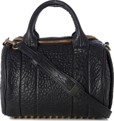 ALEXANDER WANG Rockie Dumbo pebbled leather mini bag
