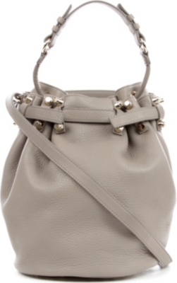 ALEXANDER WANG Diego soft leather bucket bag with gold hardware