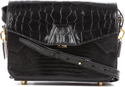 ALEXANDER WANG Mock-croc leather shoulder bag