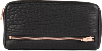 ALEXANDER WANG Fumo pebbled leather wallet