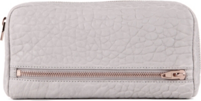 ALEXANDER WANG Fumo pebbled leather wallet
