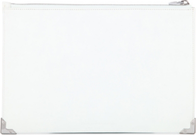 ALEXANDER WANG Prisma glow-in-the-dark leather pouch