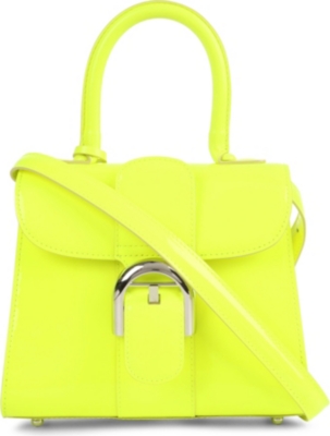 DELVAUX Brilliant mini box calf leather tote