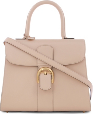 DELVAUX Brillant Moyen box tote bag