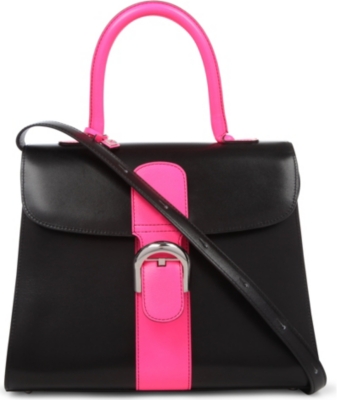 DELVAUX Brilliant box calf leather tote