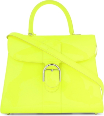 DELVAUX Brilliant large box calf leather tote