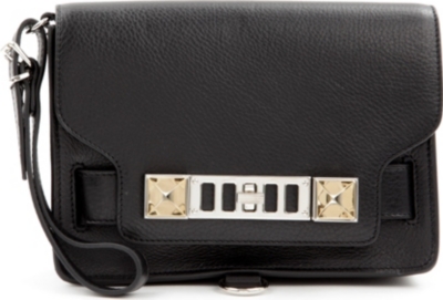 PROENZA SCHOULER PS11 leather wristlet clutch