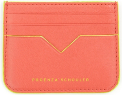 PROENZA SCHOULER Leather credit card holder