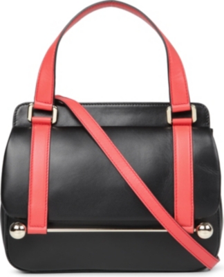 RUPERT SANDERSON Two-toned leather cross-body bag