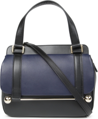 RUPERT SANDERSON Two-toned leather cross-body bag
