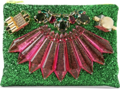 MAWI Glitter Bug clutch