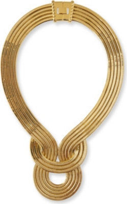 LARA BOHINC Lunar Eclipse gold-plated necklace
