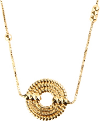 LARA BOHINC Apollo 18ct gold-plated sautoir drop necklace