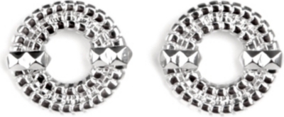 LARA BOHINC Apollo II sterling silver stud earrings