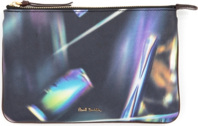PAUL SMITH Sienna leather zipped pouch