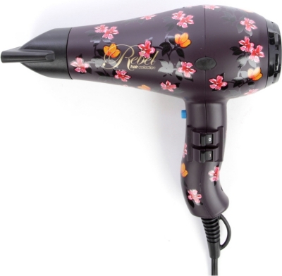 DIVA Rebel floral hair dryer