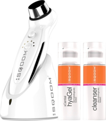SQOOM C4 anti-aging device with cleanser and anti-aging gel
