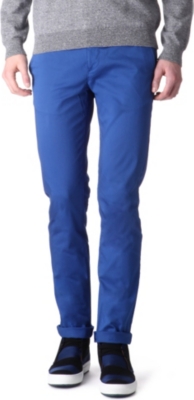 ACNE Roc satin slim-fit chinos