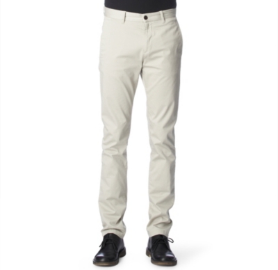 ACNE Roc Satin chinos (Silver