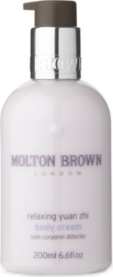 MOLTON BROWN Relaxing Yuan Zhi body cream 200ml