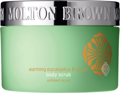 MOLTON BROWN Warming Eucalyptus and Ginger salt scrub 300g