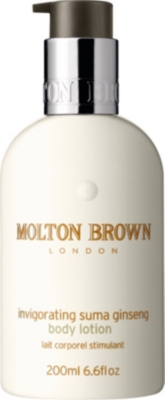 MOLTON BROWN Invigorating Suma Ginseng body lotion 200ml