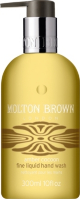 MOLTON BROWN Amber Cocoon fine liquid hand wash 300ml