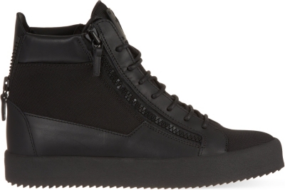 designer trainers with zips