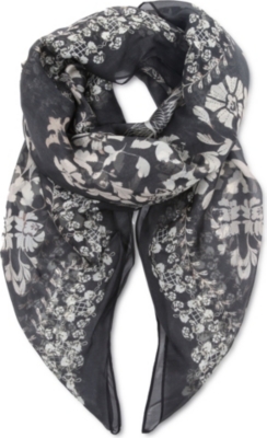 THE KOOPLES Printed silk scarf