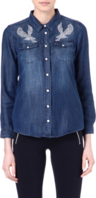 THE KOOPLES Eagle denim shirt