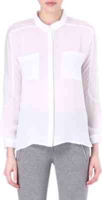 THE KOOPLES SPORT Mesh yoke shirt