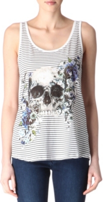 THE KOOPLES Striped skull vest