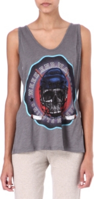 THE KOOPLES SPORT Skull head tank top