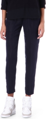 THE KOOPLES SPORT Cupro trousers