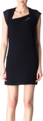 THE KOOPLES Chiffon-sleeve dress