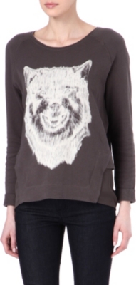 THE KOOPLES SPORT Wolf-print sweatshirt