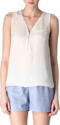 THE KOOPLES Silk zipped vest