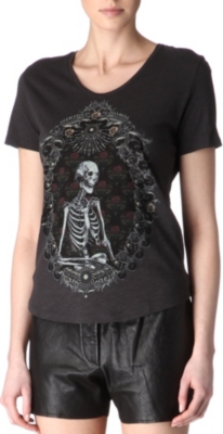 THE KOOPLES Skeleton t-shirt